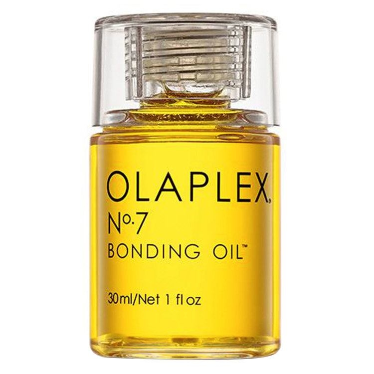 Olaplex No. 7 Bonding Oil er den første av sitt slag og er en sterkt konsentrert og vektløs reparativ stylingolje. Oljen gir glans, mykhet og fremhever hårfargen dramatisk. Den styrker og reparerer håret, i tillegg minimerer oljen flyvehår og frizz.